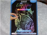 Royal Langnickel ENGRAVING ART and TOOL RAINBOW STYLE TROPICAL FISH