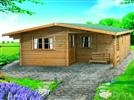 log cabin: 6 x 6m - Royal Log Cabin
