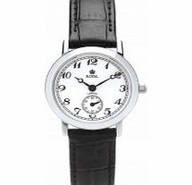 Royal London Ladies Classic Black Leather Watch