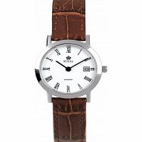Royal London Ladies Classic Brown Leather Watch