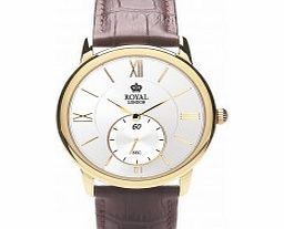 Royal London Mens Classic Leather Brown Watch