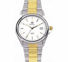 Royal London Mens Classic Two Tone Watch