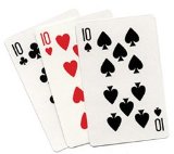 Royal Magic Blank 3 Card Monte - Card Magic Trick