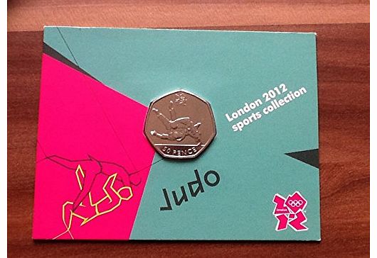 Royal Mint London 2012 50p Sports Collection - Judo