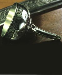 pewter wine funnel