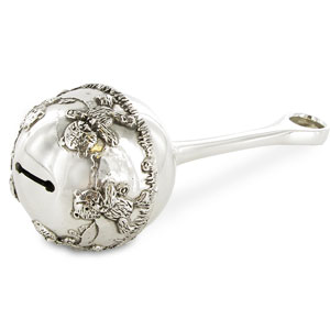 Selangor Teddy Bear Baby Rattle in Wooden