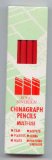 Original Chinagraph Pencil Red (12 Pack)