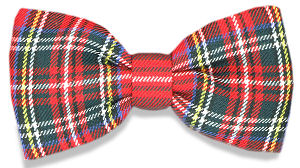 Royal Stuart Tartan Bow Tie