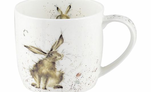 Royal Worcester Wrendale Good Hare Day Mug