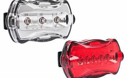 Night Beam 3 Led Front And 5 Led Rear Lights