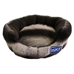 RSPCA Faux Fur Round Cat Bed by RSPCA
