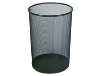 Rubbermaid Concept Collection black mesh round