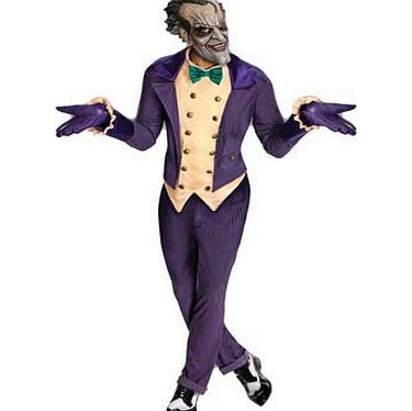 Rubies Batman Arkham City Joker Costume - 38-40 Inches