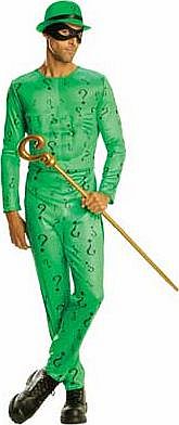 Batman The Riddler Costume - 38-40 Inches