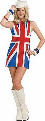 British Invasion Costume - Size 10-12