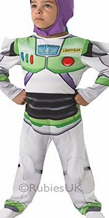 Rubies Buzz Lightyear Jumpsuit Boys Fancy Dress Disney Toy Story Space Ranger Hero Kids Childrens Costume Outfit (3-4 years)