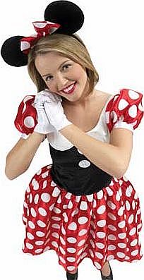 Rubies Disney Minnie Mouse Costume - Size 12-14