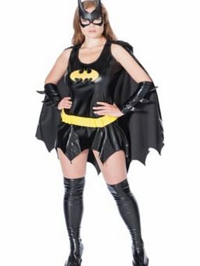 Fancy Dress Batgirl Costume - Size 12-14