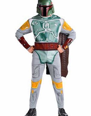 Rubies Fancy Dress Boba Fett Costume - Chest Size 38-42