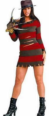 Fancy Dress Miss Krueger Costume - Size 10-12