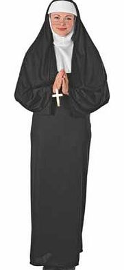 Rubies Fancy Dress Nun Costume - One Size