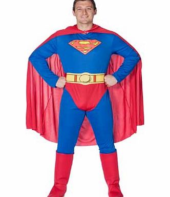 Rubies Fancy Dress Superman Costume - Chest Size 40-42