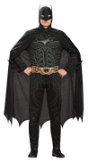 Gents Fancy Dress Batman The Dark Knight Hero Ex Lge