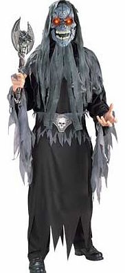 Halloween Evil Eye Skull Costume - 38-42 Inches