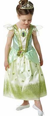 Rubies Glitter Tiana Dress Up Outfit - 5-6 Years