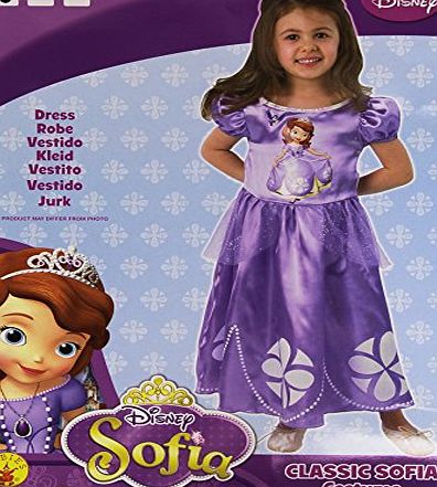 Rubies Sofia the First Dress Up Outfit - 2-3 Years
