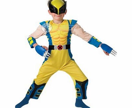 Rubies Masquerade Rubies Wolverine Dress Up Outfit - 5-6 Years