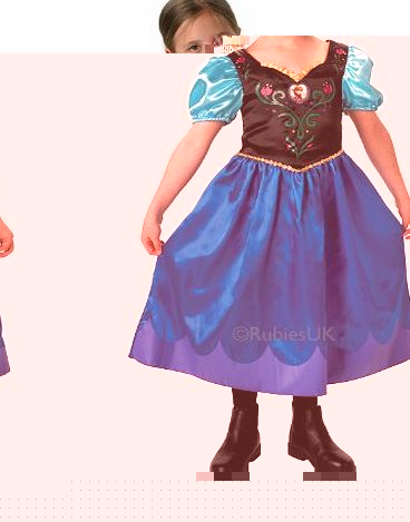 Rubies Masquerade UK Disney Frozen Classic Anna Costume (Large)