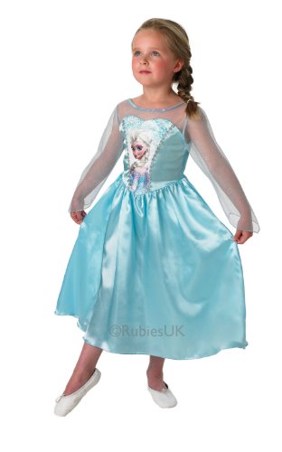 Rubies Masquerade UK Disney Princess Classic Elsa Costume (Medium)