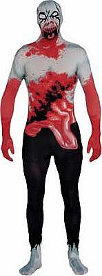 Zombie 2nd Skin Costume - Medium