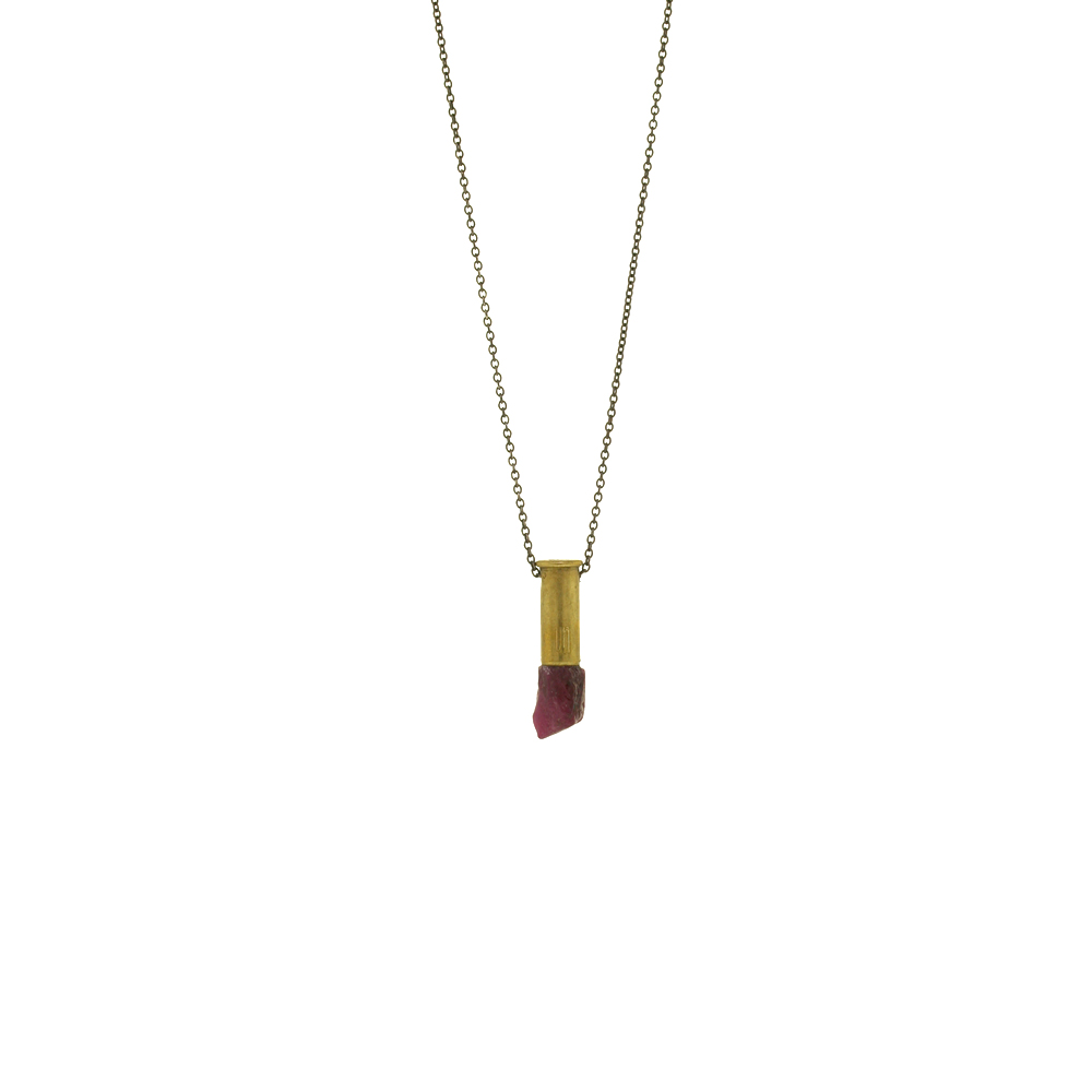 Ruby Bullet - Oxidised Silver