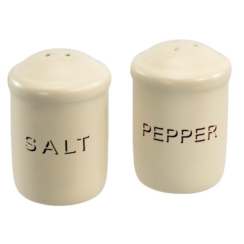 ruby Ceramics Kitchenware - Salt and Pepper Jar Set