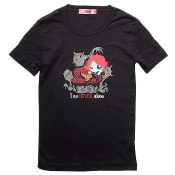 Ruby Gloom Im Never Alone T Shirt
