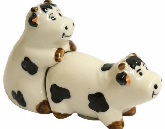 Ruby Thursday Naughty Cows Salt and Pepper Shakers