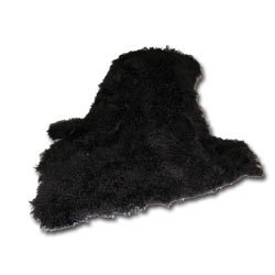 rucomfy 125x150cm mongolian fur throw