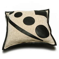 rucomfy 45cm circle coarse leather and