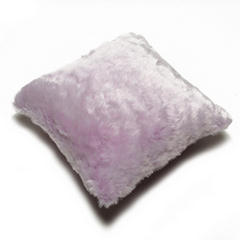 rucomfy 45cm kiddies Pink or Blue faux fur cushion