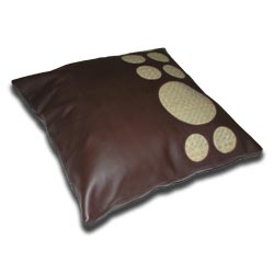 45cm Real Leather Circle cushion