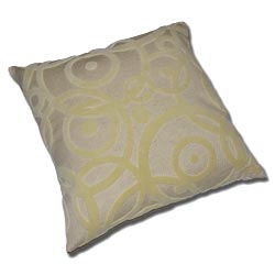 rucomfy 53cm circle velvet cushion