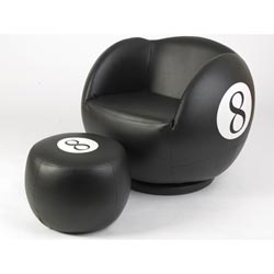 rucomfy 8 Ball r u comfy Chair & Stool