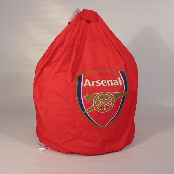rucomfy Arsenal Indoor/Outdoor Football Bratbag Bean
