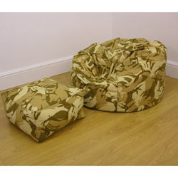 rucomfy Bean Bag and Slab Camo Duo