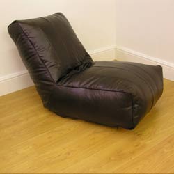 Designer Lofa Real Leather Bean Chair