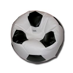 Didibag Small faux leather football bean bags