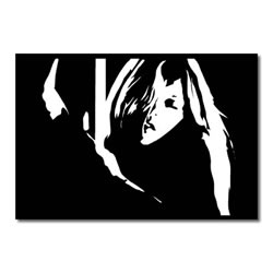 rucomfy Kate Moss Black Canvas