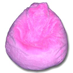 rucomfy Kiddies Pink or Blue Slouchbag Extra Large faux